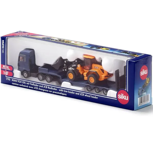 SIKU MAN kamion s JCB traktorom 1/87 slika 5