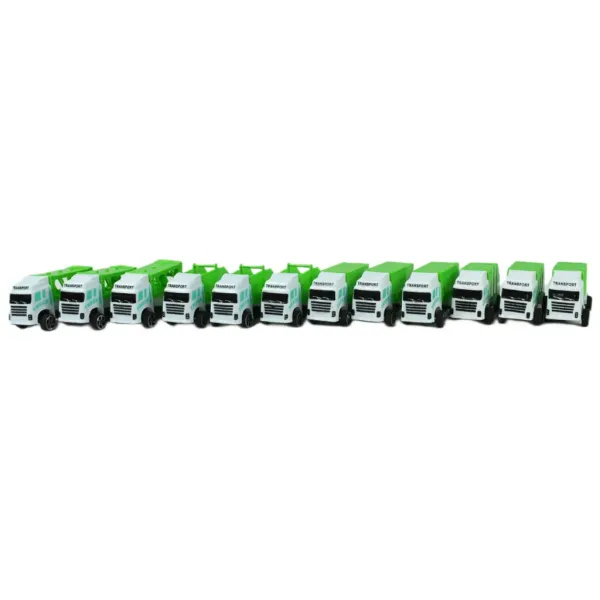 Sanitation Truck: Set od 12 kamiona za prijevoz otpada 1/64 slika 4