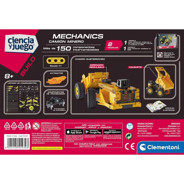 Science & Play: Mehanics komplet za sastavljanje rudarskih kolica - Clementoni slika 3