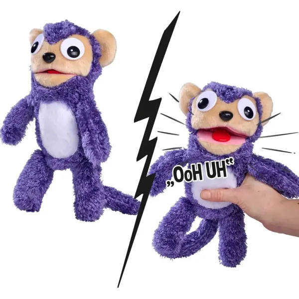 ScreamerZ: Vrišteća plišana figura majmuna 30 cm - Simba Toys slika 3