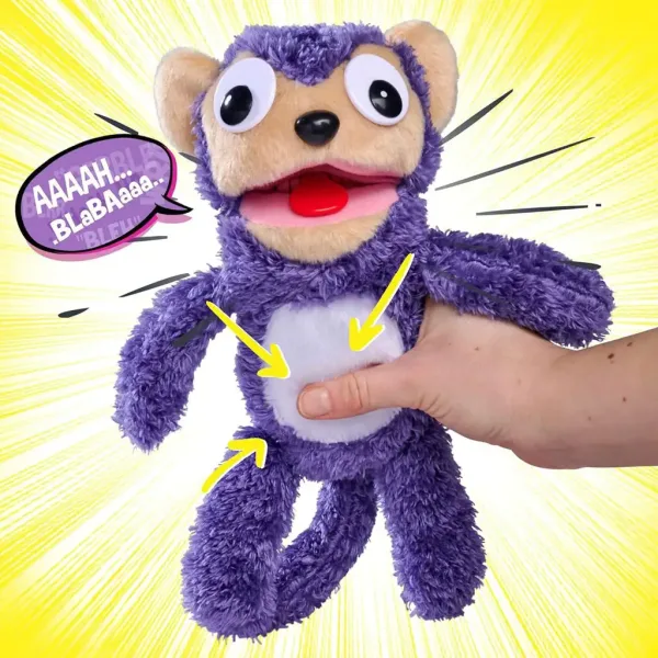 ScreamerZ: Vrišteća plišana figura majmuna 30 cm - Simba Toys slika 4