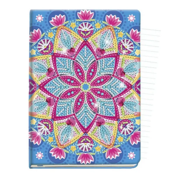 Set za dijamantno slikanje lotos mandala slika 3