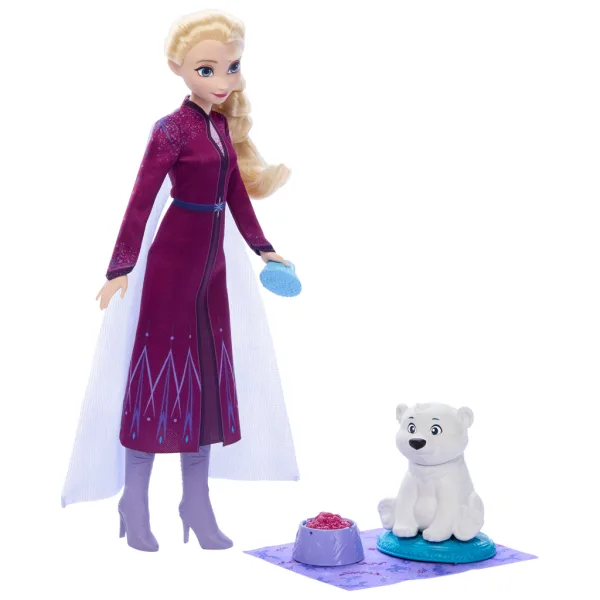 Snježno kraljevstvo: Elsa i mali polarni medvjedić set figurica - Mattel slika 2
