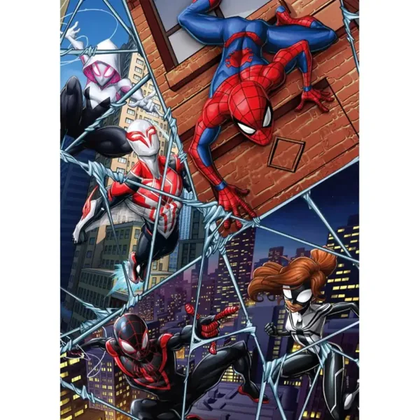 Spider-Man: Junaci multiverzuma 104-dijelna supercolor slagalica - Clementoni slika 2