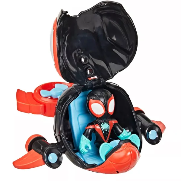 Spidey i njegovi nevjerojatni prijatelji: Waterwebs figurice i vozila koja mijenjaju boju - Spin Dolphin - Hasbro slika 3