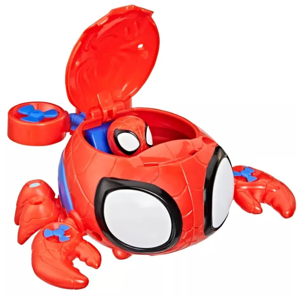 Spidey i njegovi nevjerojatni prijatelji: figure Waterwebs i vozila koja mijenjaju boju - Spider Crab - Hasbro slika 2