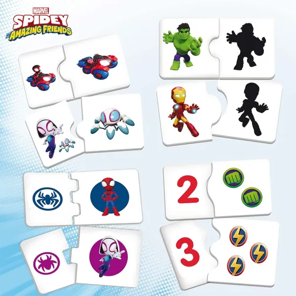 Spidey igraći stol s 10 igara za razvoj vještina - Lisciani slika 3