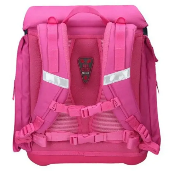 Spirit: Ergonomska školska torba s 3D uzorkom konja, set od 5 komada s LED osvjetljenjem 34x22x41cm slika 3