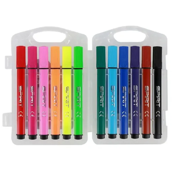 Spirit: Jumbo Trio debeli trokutasti flomasteri set od 12 komada slika 2