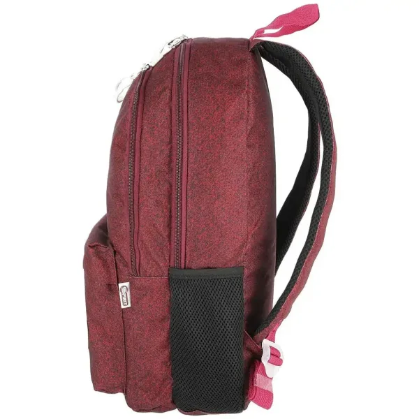 Spirit: SHADE bordo zaobljena školska torba s tri odjeljka, ruksak 43x29x21cm slika 2