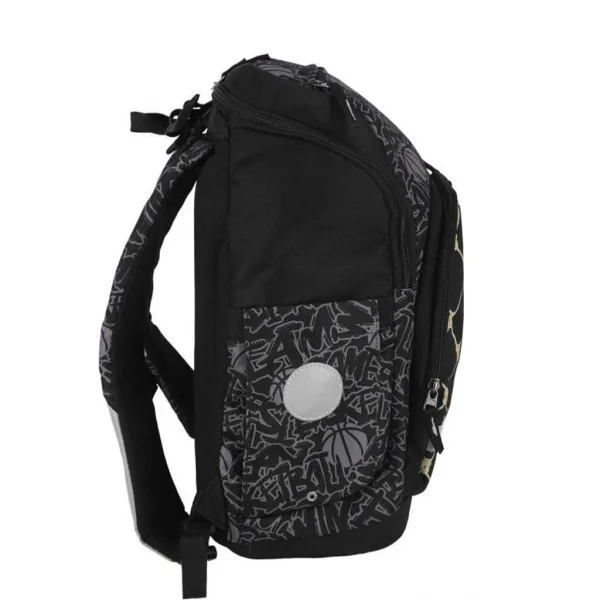 Spirit: Školska torba s uzorkom košarke, ruksak, set od 4 komada 32x19x44 cm slika 2