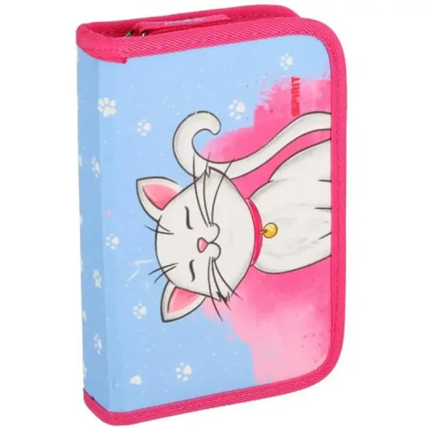 Spirit: White Cat bijela školska torba, ruksak set od 5 komada 38x17x28cm slika 5