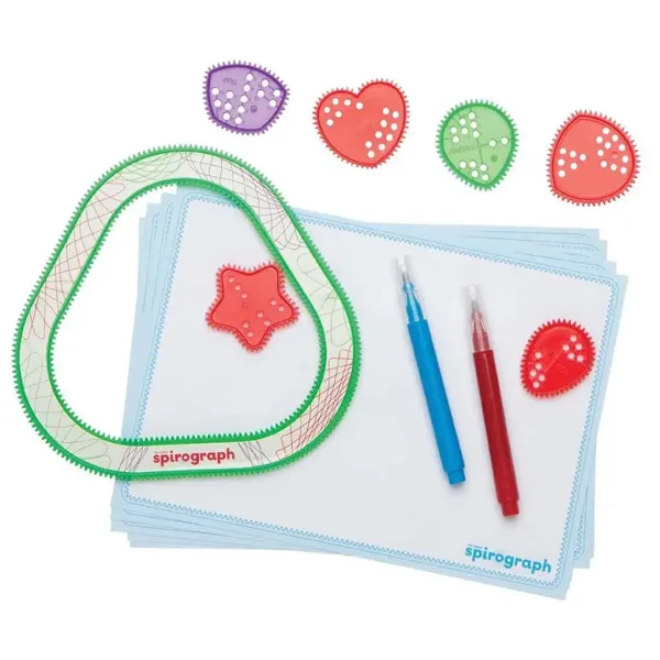 Spirograph: FUN Shapes Spirograf - Zabavne oblike 10-dijelni kreativni set slika 2