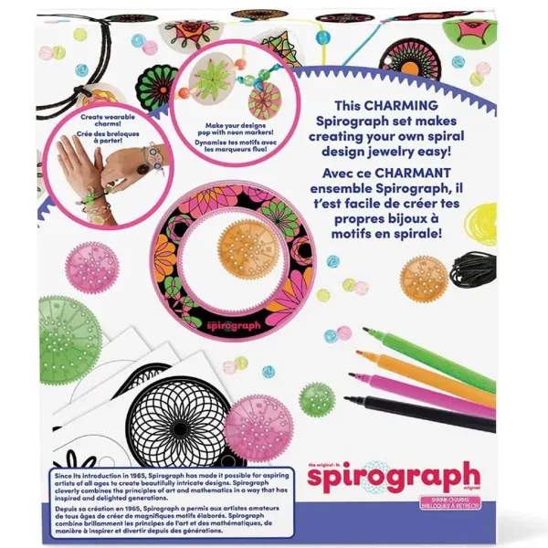 Spirograph: Kreativni set za nakit koji se može glačati slika 3