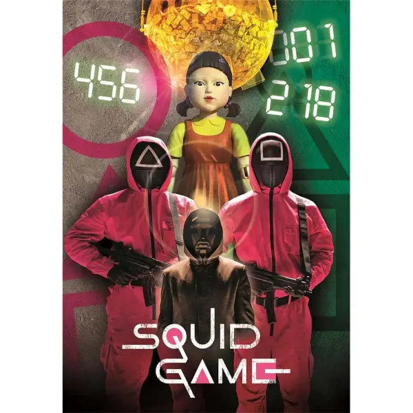 Squid Game: Osvoji svoj život 1000-dijelni puzzle 70x50cm - Clementoni slika 2