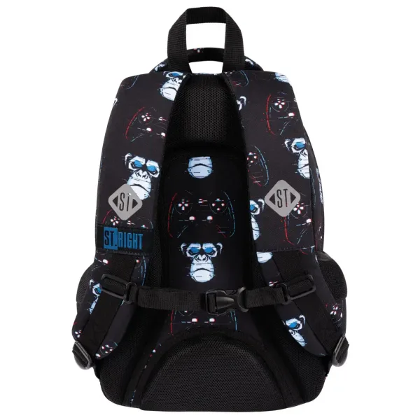 St.Right Blue Gamer ergonomska školska torba, ruksak BP26 39x27x17cm slika 2