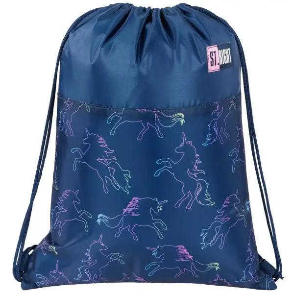 St.Right Dream Unicorn torba za teretanu, sportska torba 43x32cm slika 1