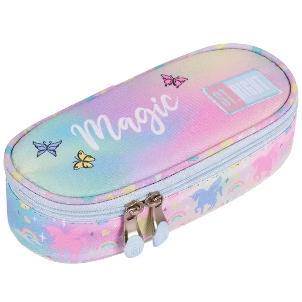 St.Right Magic Unicorn ovalni pernica PC01 23x9,5x6cm slika 1