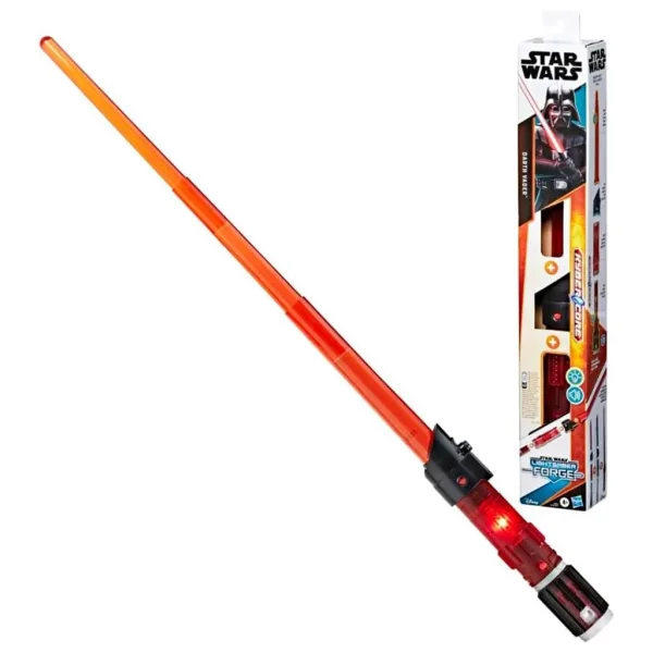 Star Wars Lightsaber Forge: Elektronički svjetlosni mač Darth Vadera s otvaranjem, svjetlom i zvukom - Hasbro slika 2