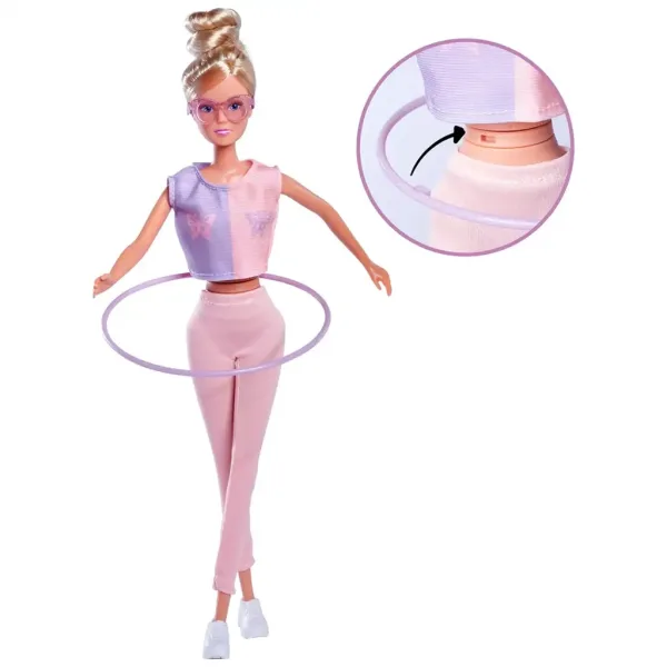 Steffi Love: Lutka Steffi s hula hoop obručem i dodacima - Simba Toys slika 3