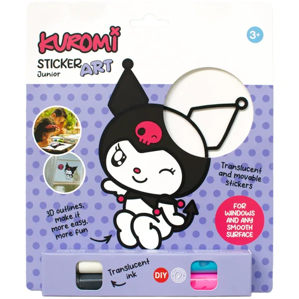 Sticker Art: Hello Kitty set za bojanje naljepnica, više vrsta, 1 kom - Comansi slika 4