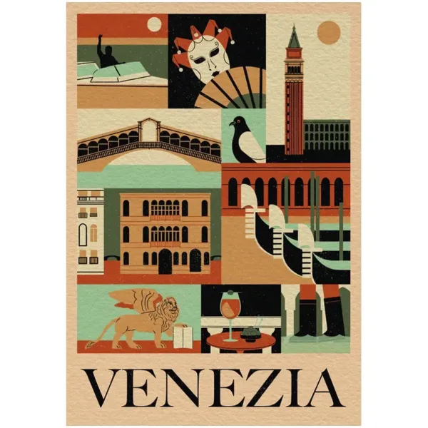Stil u gradu Venecija 1000-dijelna slagalica - Clementoni slika 2