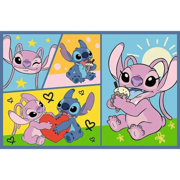 Stitch i prijatelji 2x70 komada puzzle - Trefl slika 3