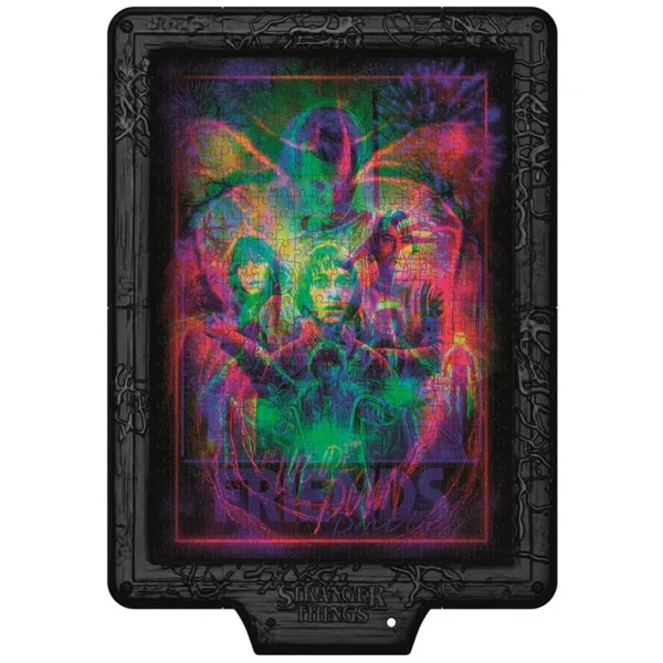 Stranger Things slagalica od 520 dijelova s okvirom i RGB LED rasvjetom – Clementoni slika 2