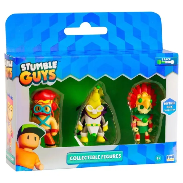 Stumble Guys pakiranje s 3 mini figurice, razne vrste, serija 3, 1 komad slika 3