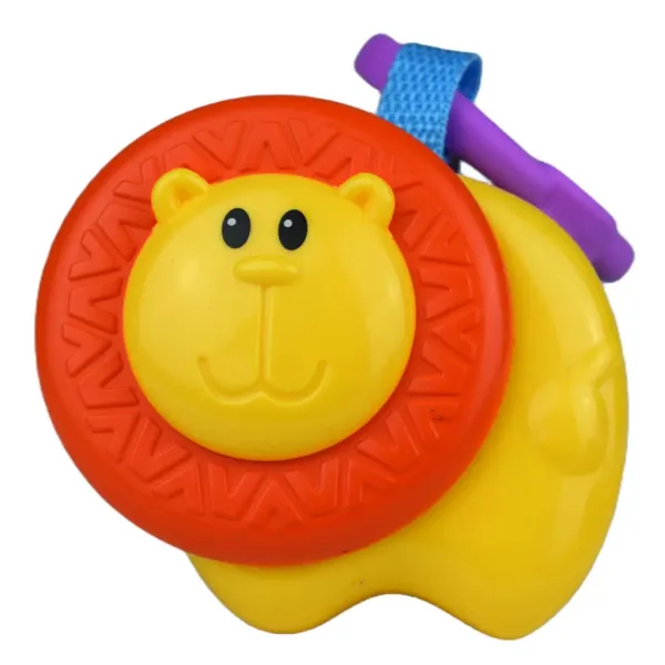 Sun Baby: Veseli lav BPA-free dječja zvečka slika 2