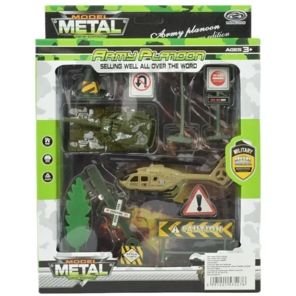 Super Army: Vojni set igračaka s vozilima i dodacima u različitim verzijama 1 komad slika 13