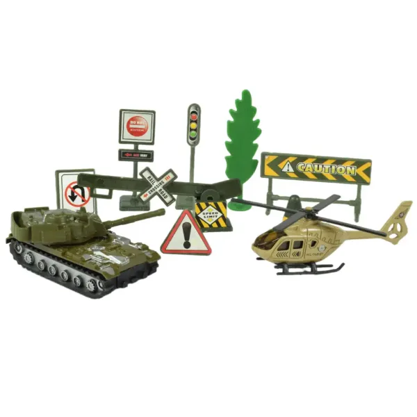 Super Army: Vojni set igračaka s vozilima i dodacima u različitim verzijama 1 komad slika 2
