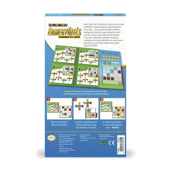 Thinkfun: Super Mario - Skupljanje novčića, magnetska putna igra slika 2