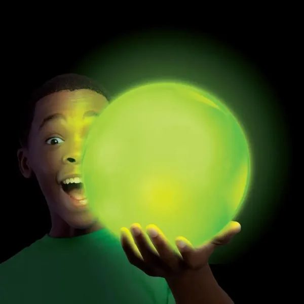 Tiny Glowzilla Wubble svjetleća neon mjehurić lopta zelene boje 30 cm slika 2