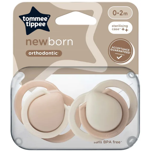 Tommee Tippee: Newborn novorođenačka duda, set od 2 komada, u više varijanti (0–2 mj.) slika 3