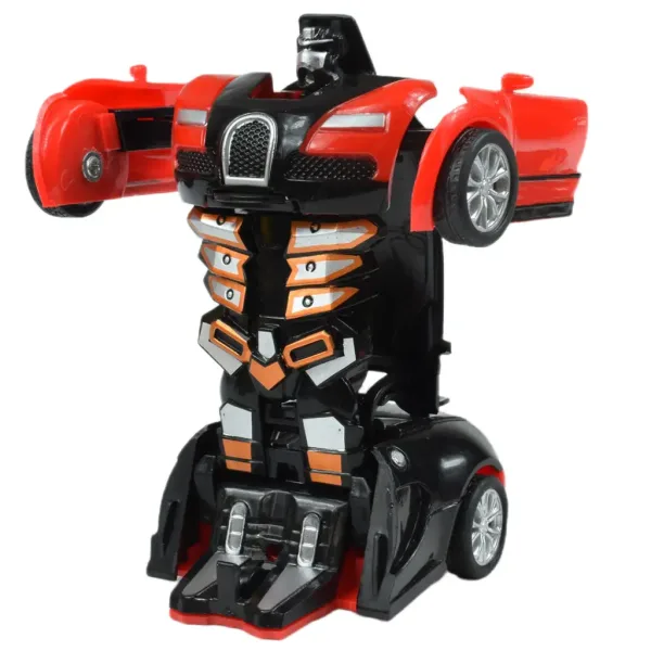 Trkaći auto: Transformabilni robot s kotačima, sportski auto u različitim verzijama, 13cm slika 9