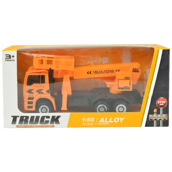 Truck: Metalni građevinski vozila u različitim verzijama 19cm slika 11