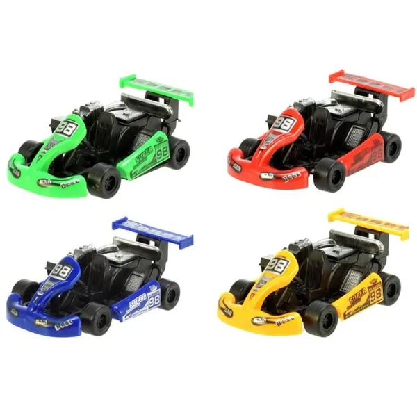 Turbo Racers Go-kart trkaći automobil u nekoliko varijanti, 1 komad slika 2