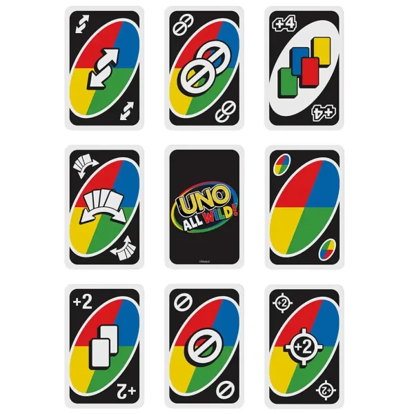 UNO: All Wild! - Luda kartaška igra - Mattel slika 3