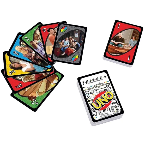 UNO Friends: kartaška igra Prijatelji - Mattel slika 2