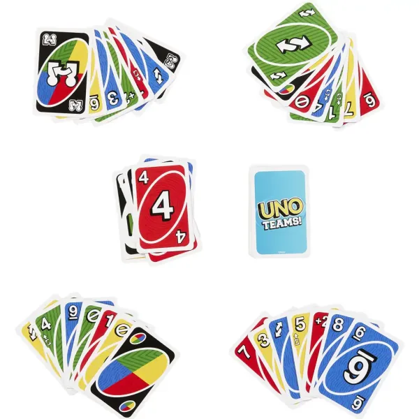 UNO Teams kartaška igra - Mattel slika 3