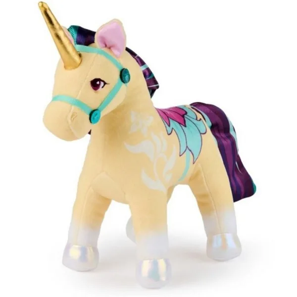 Unicorn Akademija: Leaf jednorog plišana igračka 17 cm - Spin Master slika 1