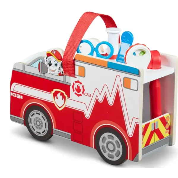 Vatrogasni set s dodatcima Marshall iz Patrolnih šapa - Melissa & Doug slika 3