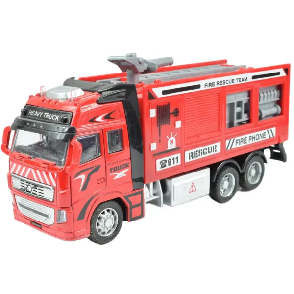 Vatrogasno vozilo: Kamion vatrogasac s više vrsta kotača 19cm slika 5