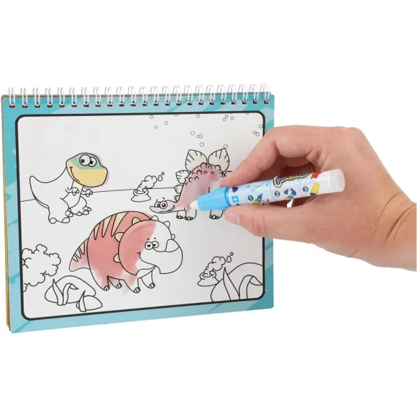 Vodom bojanka za djecu - Dinosauri slika 3