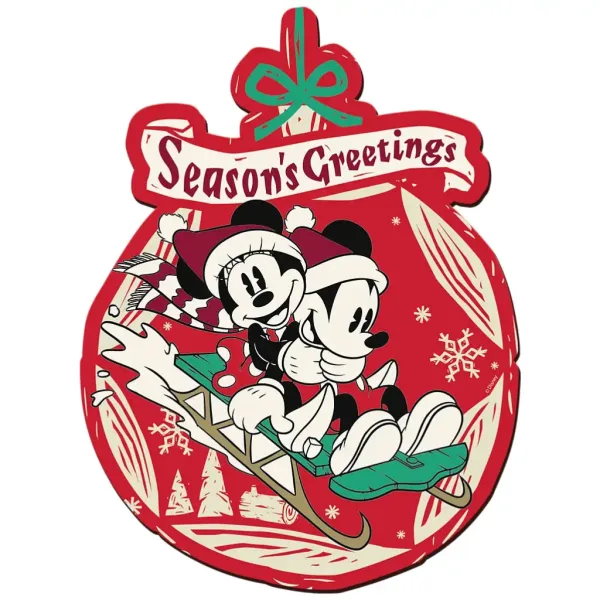Wood Craft: Disney - Mickey i Minnie Božić s 160 komada premium drvenih slagalica - Trefl slika 2