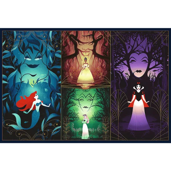 Zaljubljujuće Disney princeze 2x200 dijelova puzzle - Trefl slika 2