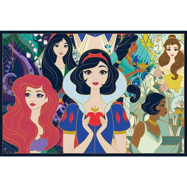 Zaljubljujuće Disney princeze 2x200 dijelova puzzle - Trefl slika 3