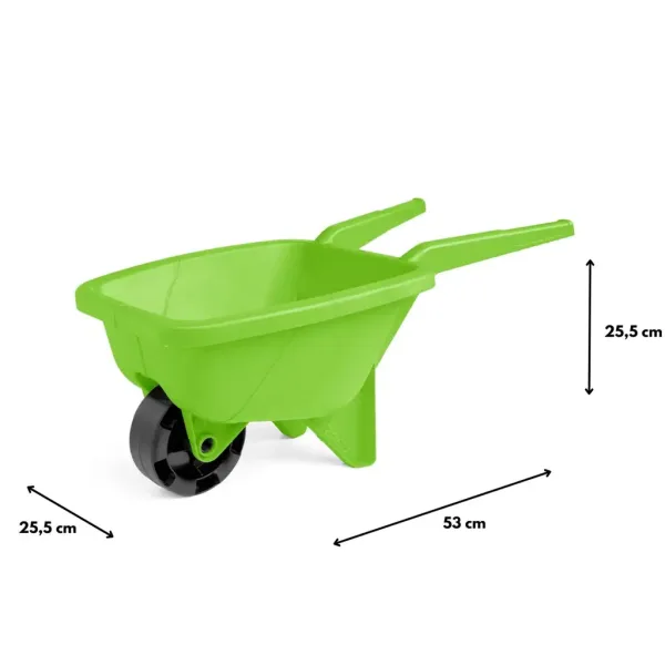 Zelena 53 cm pješčana kolica - Wader slika 2