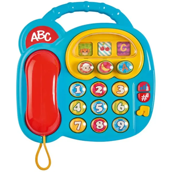 ABC šarena telefon s svjetlom i zvučnim efektima - Simba Toys slika 2